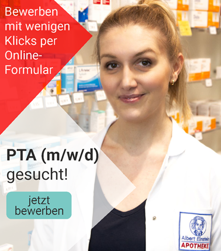 PTA Stellenangebot Job Apotheke Ulm jetzt bewerben